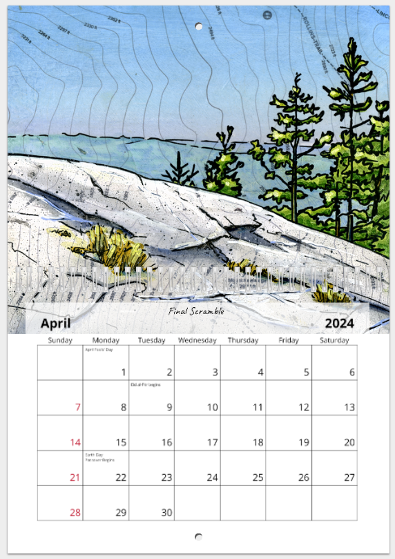 2024 Wall Calendar