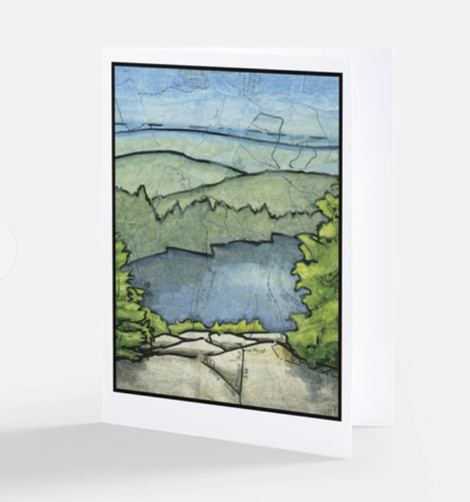 Solitude Blank Notecard