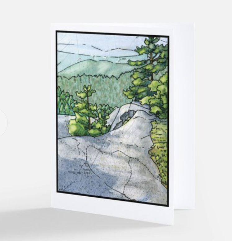 To the Lookout Blank Notecard