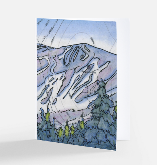 Gunstock Mnt. Blank Notecard