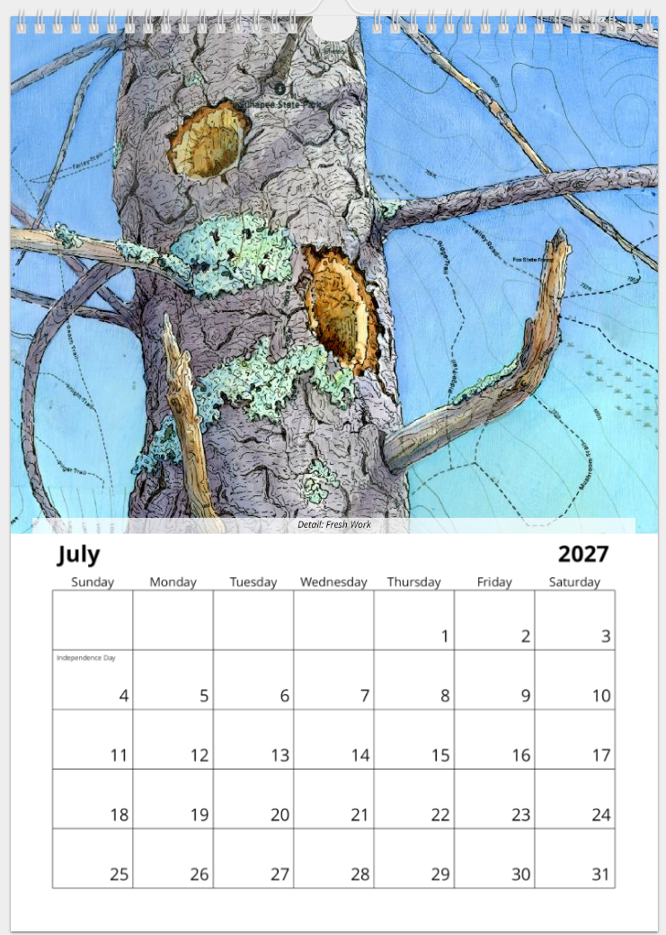 2027 Fine Art Wall Calendar