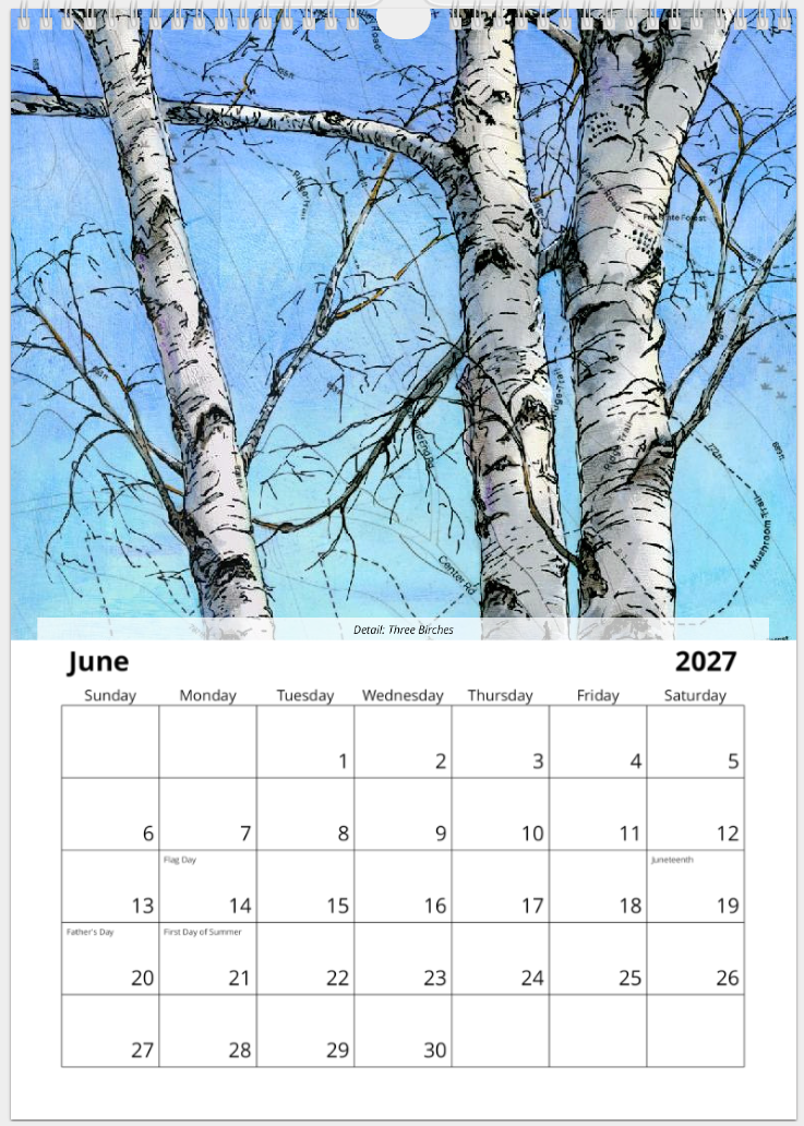 2027 Fine Art Wall Calendar