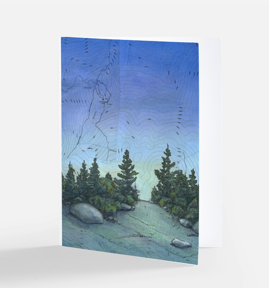 Just in Time Blank Notecard