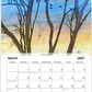 2027 Fine Art Wall Calendar