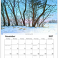 2027 Fine Art Wall Calendar