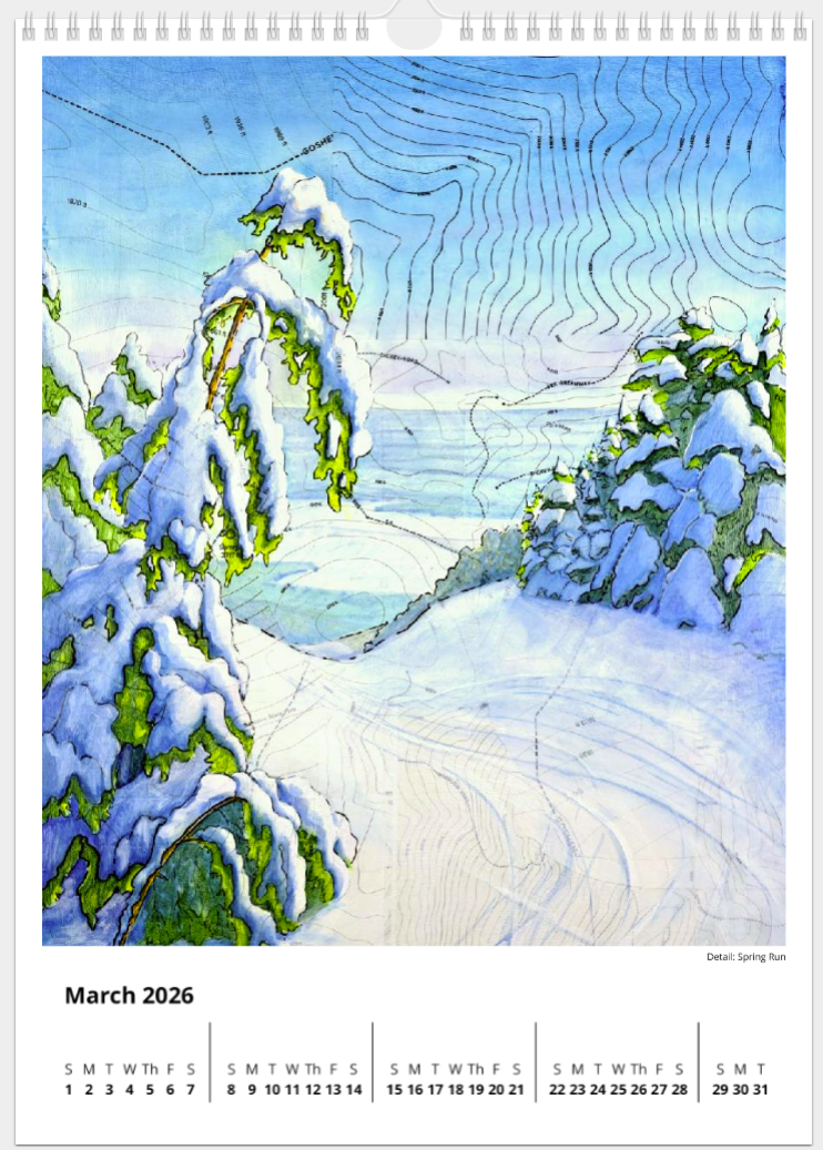 2026 Fine Art Wall Calendar