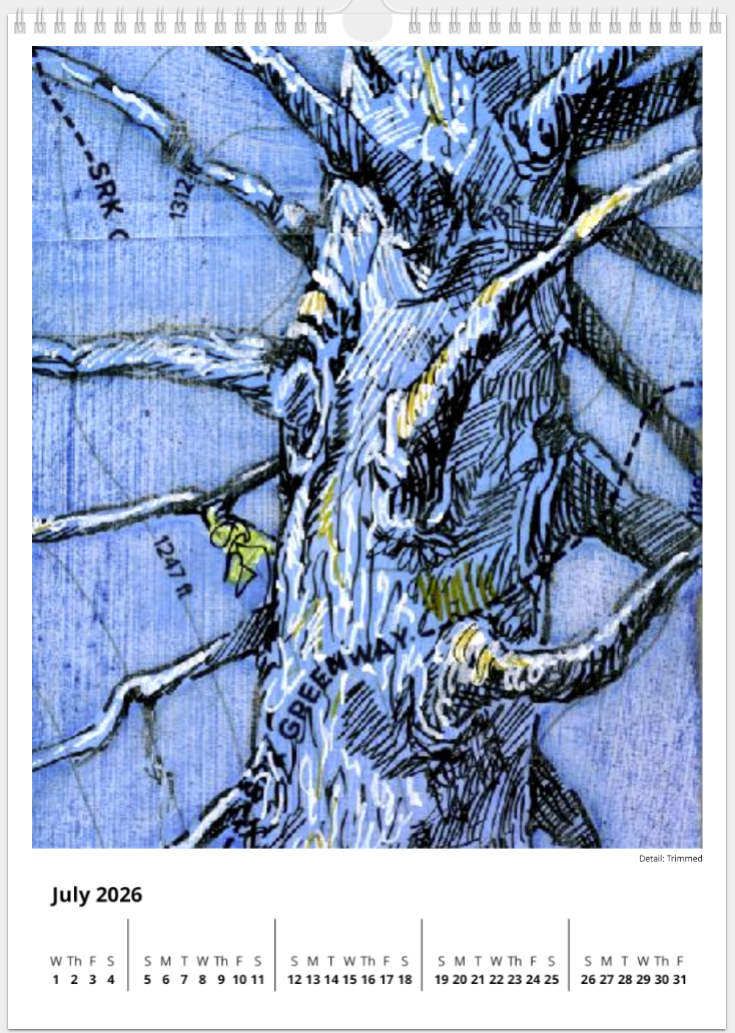 2026 Fine Art Wall Calendar