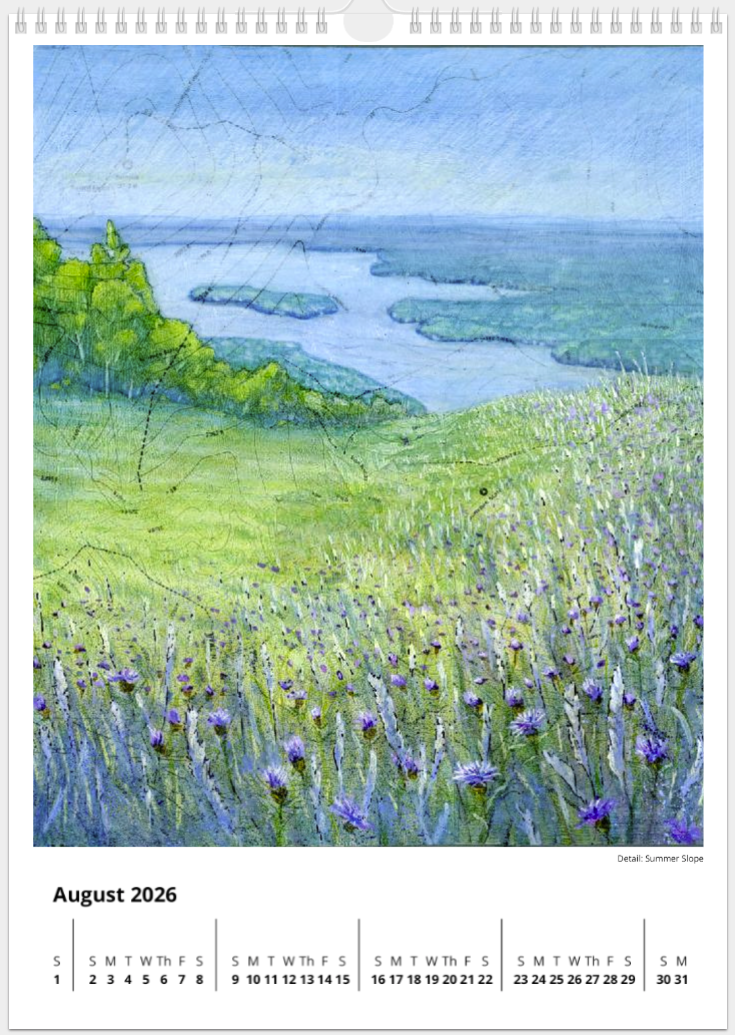 2026 Fine Art Wall Calendar