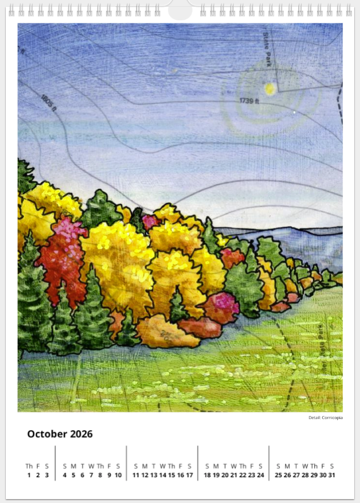 2026 Fine Art Wall Calendar