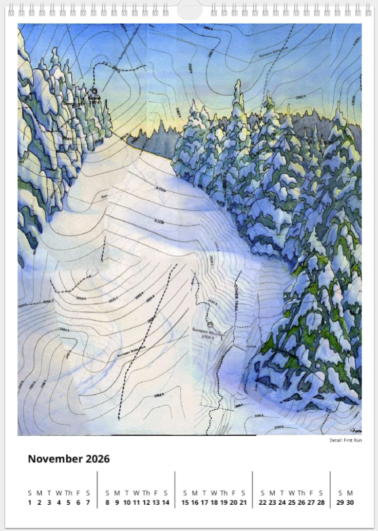 2026 Fine Art Wall Calendar