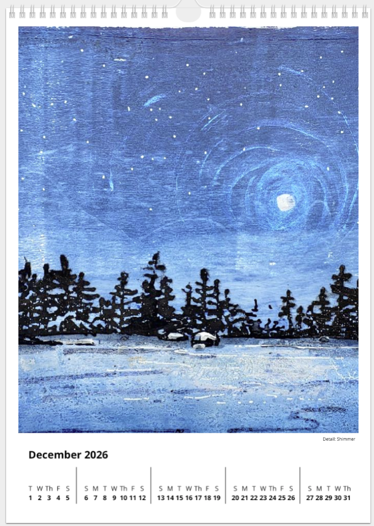 2026 Fine Art Wall Calendar