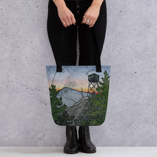 Fire Tower Tote bag
