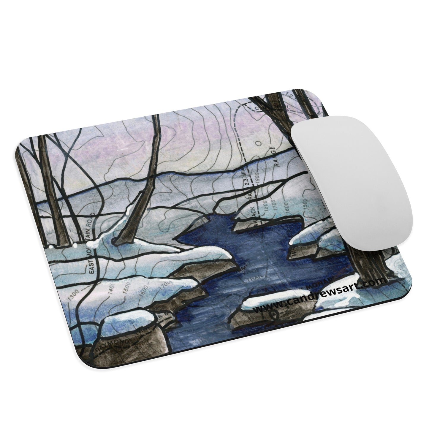 Winter Whites Mouse pad