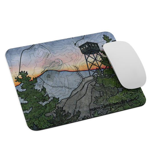 Fire Tower Mouse pad
