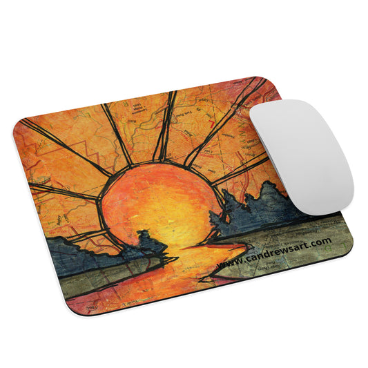 Brook Mouse pad
