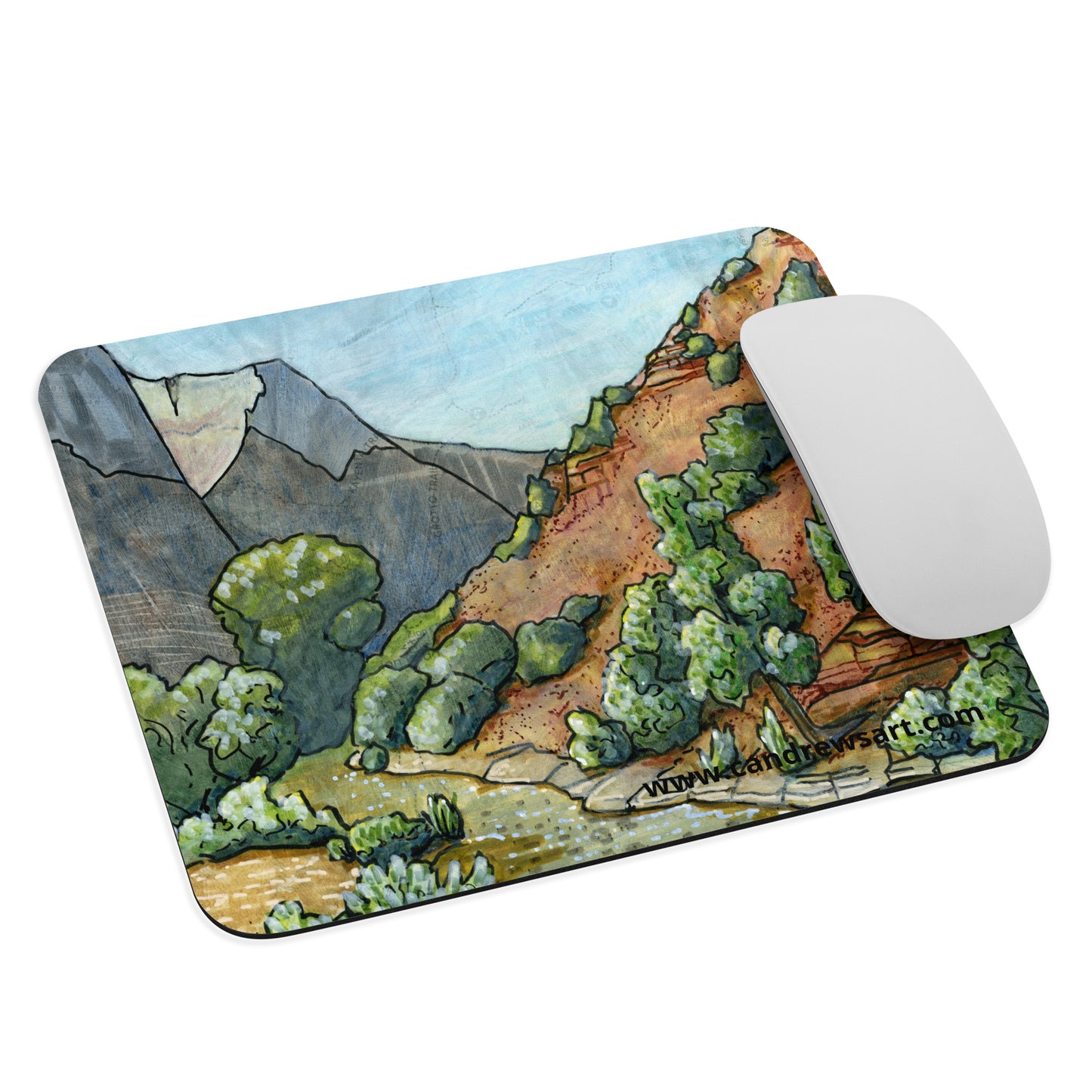 Grotto Trail Mouse pad